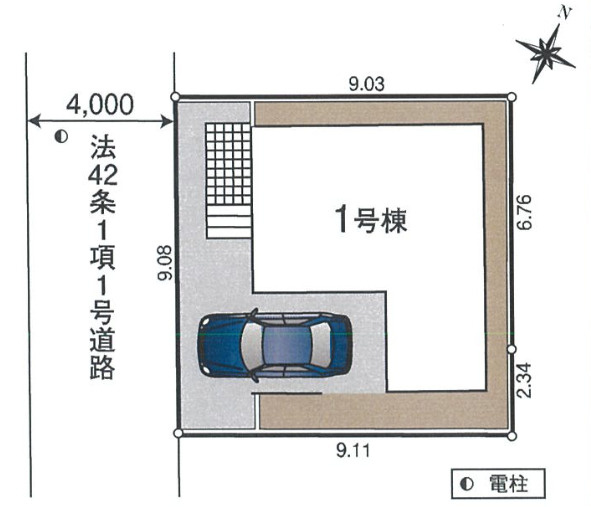 【仲介手数料無料】入間市東藤沢第３０全１棟　入間市の不動産なら西武ハウジングの区画図