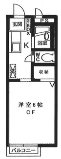 【間取り】 | ウィステリアⅡ | 間取りです。