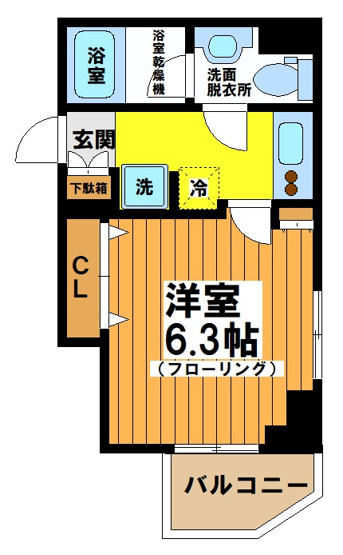 【間取り】 | レジディア桜上水