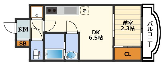 セレニテ梅田北グランデの間取り