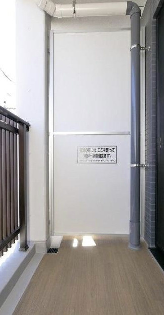 ラフィスタ方南町のバルコニー