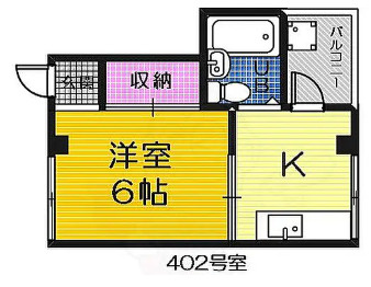 プレアール香ヶ丘の間取り