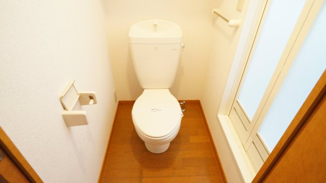 レオパレスプレンティ浜寺のその他|温かみのある色調でリラックスできるトイレ