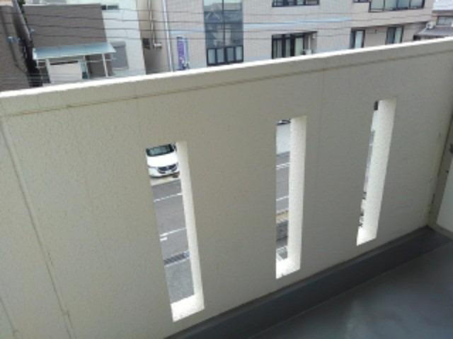 増田ハイムのバルコニー