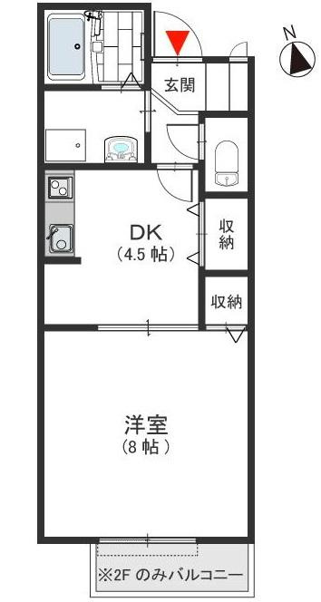 アルシオネの間取り