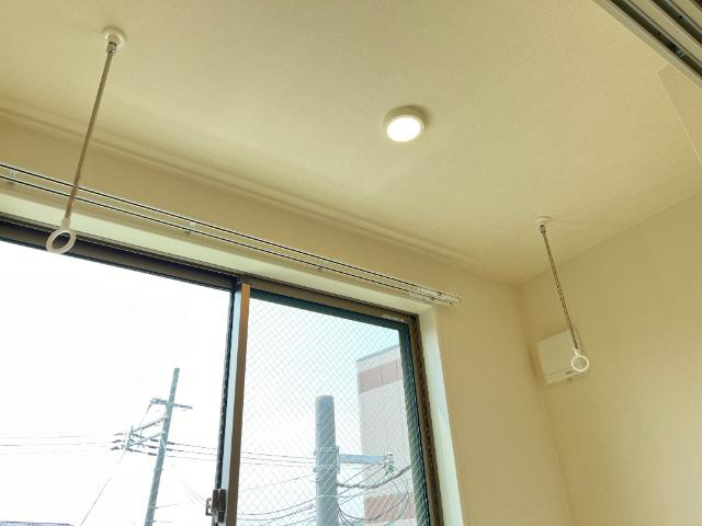 エテルネル8の設備|室内竿掛け