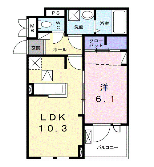 グラシアスの間取り