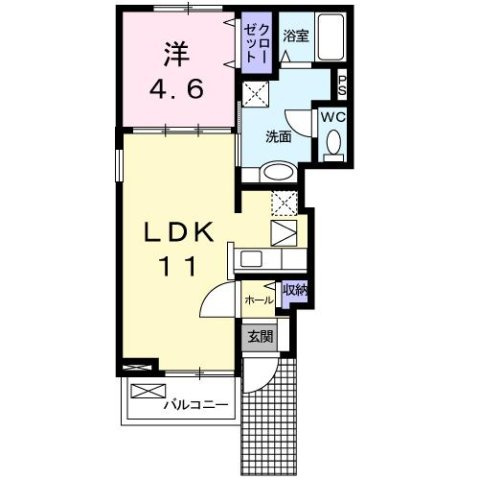 メゾン　ドゥ　ノエルの間取り