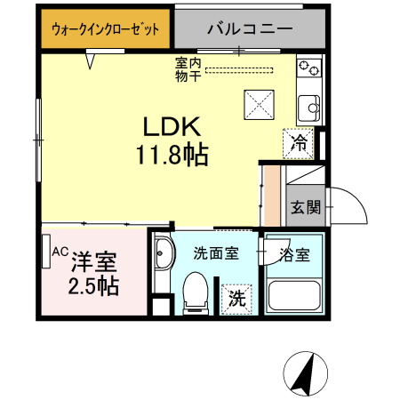ヴィート ヒュースの間取り