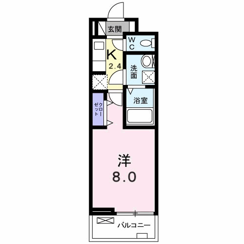 ファイン　セイバリーの間取り|間取図
