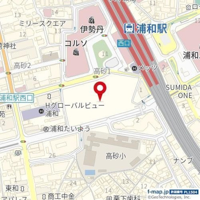 【地図】 | ＵＲＡＷＡ　ＴＨＥ　ＴＯＷＥＲ