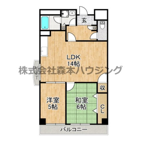 【間取り】 | 　マンショングランメール
