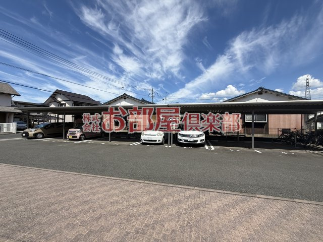 ベレオ合川の駐車場|駐車スペースもあります