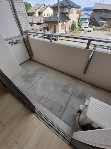 サンセール宮ノ陣のバルコニー