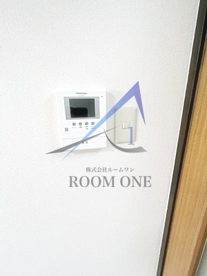 コモクレッセ のセキュリティ|モニター付きインターホンです。