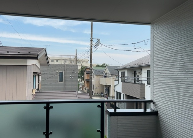 【展望】 | 弥栄新築戸建 | 眺望を気にして物件を探す場合、前面に建物が建っていないか現地で確認しましょう！前面に建物があると景色はもちろん、日当たりや風通しにも影響が出てきます。住んだ時のことを想像しながら現地見学をしましょう。