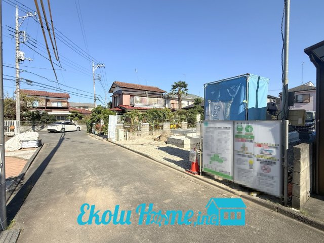 八王子市川口町　04期　全1棟の前面道路含む現地写真|2026年10月撮影
