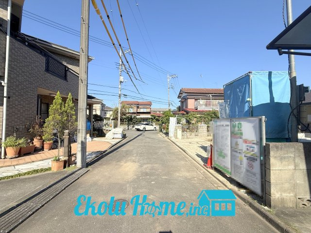 八王子市川口町　04期　全1棟の前面道路含む現地写真|2026年10月撮影