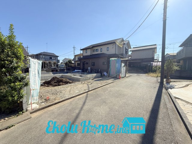 八王子市川口町　04期　全1棟の前面道路含む現地写真|2026年10月撮影