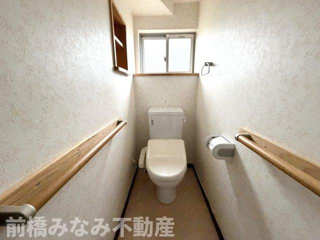【中古】前橋市上佐鳥町　４LDK＋Sのトイレ|シンプルで使いやすいトイレです