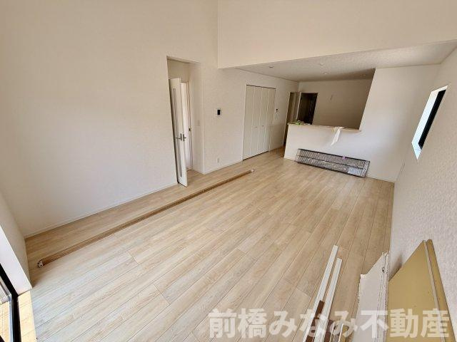 【新築平屋】高崎市吉井町下長根第３　４号棟(全４棟)　クレイドルガーデン　新築建売分譲のキッチン|コンパクトなキッチンで掃除もラクラク