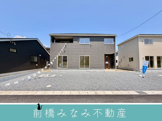 【新築】高崎市吉井町下長根第３　３号棟(全４棟)　クレイドルガーデン　新築建売分譲の外観|おしゃれな外観です