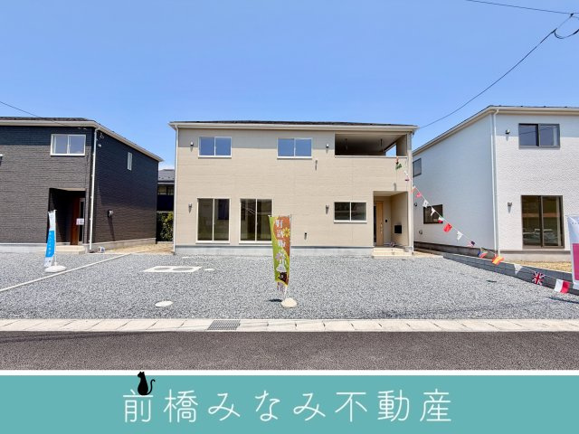 【新築】高崎市吉井町下長根第３　２号棟(全４棟)　クレイドルガーデン　新築建売分譲の外観|きれいな外観です