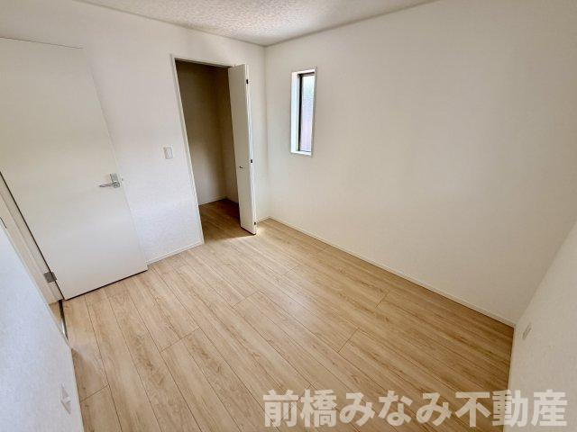 【新築】高崎市吉井町下長根第３　１号棟(全４棟)　クレイドルガーデン　新築建売分譲の洋室|スタンダードな洋室です