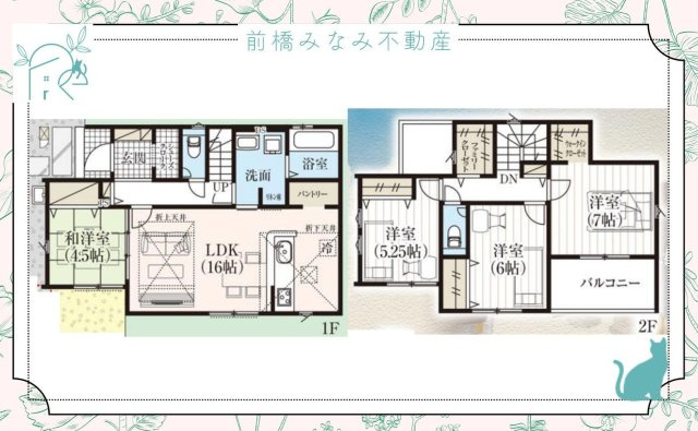 【新築】前橋市朝日が丘町　限定１棟　グラファーレ　新築建売の間取り