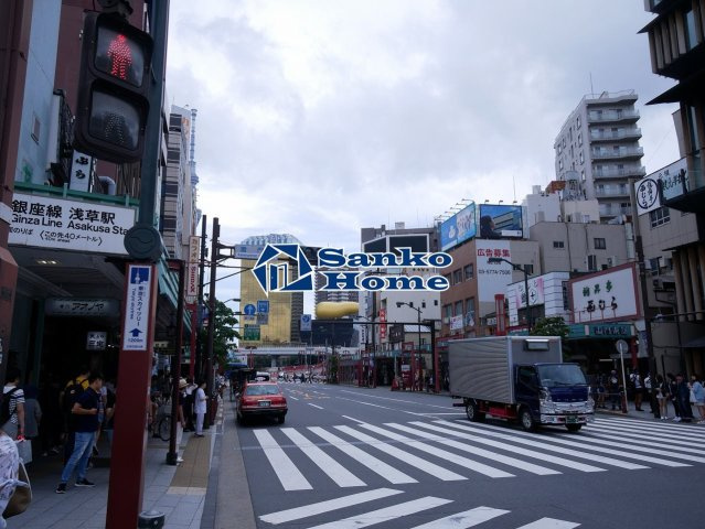 プラウドフラット浅草雷門の周辺