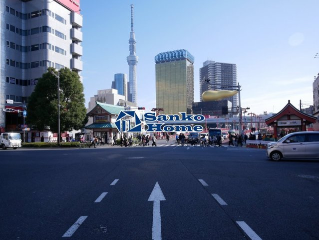 プラウドフラット浅草雷門の周辺