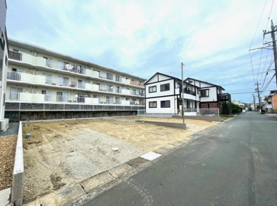 【外観】 | 浜松市中央区富塚町 新築建売 1号棟 | 現在建築中の外観画像です。ご内覧は同じメーカーの完成物件へご案内いたしますので、いつでもご相談ください！