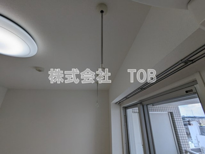 【設備】 | ウィルテラス千歳烏山 | 室内物干し