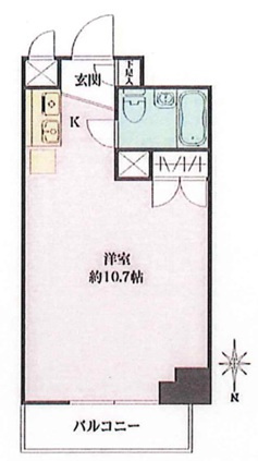 藤和半蔵門コープの間取り