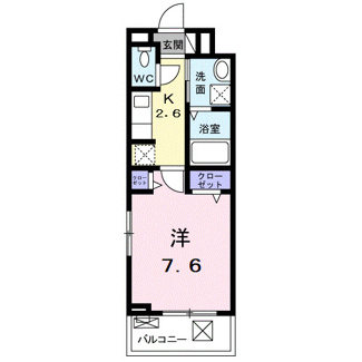 【間取り】 | クレメントＭ | 「クレメントＭ」の間取りです
