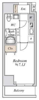 【間取り】 | BandoubashiRentalApartment
