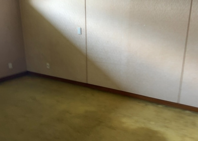【洋室】 | 丹木町中古戸建 | 洋室のメリットは重い家具が置きやすく、身の回りが整理しやすいことです。 床がフローリングのため畳とは異なり凹みにくいです。 クローゼットなど収納が豊富で、普段使わない旅行カバンや服の整頓も簡単にです。
