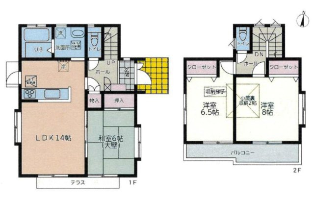 【間取り】 | 宮ヶ瀬中古戸建 | 3LDKは、リビングダイニングキッチンと3つの居室がある間取り。ファミリー層に非常に人気の高い間取りで、広々としたリビングで家族団らんを楽しみ、個室でプライベートな時間も確保できるのが大きな魅力です。