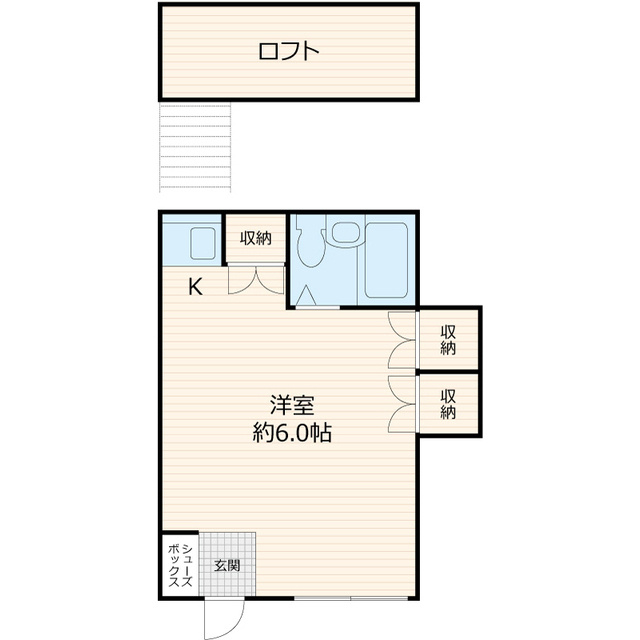 ペアパレス志木Ｂ棟の間取り