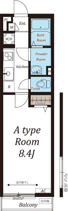 リブリ・柏町の間取り