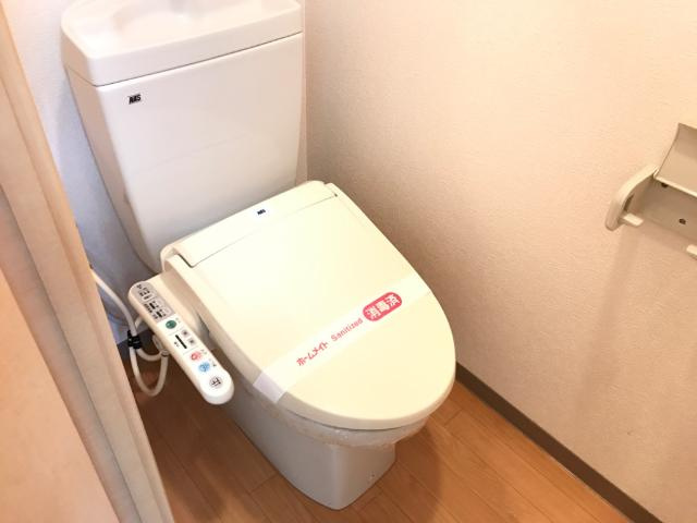 ラッキーズハイツⅡのトイレ|シャワー付トイレ（イメージ）