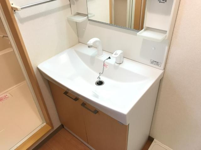 ラッキーズハイツⅡの洗面所|洗髪洗面化粧台（イメージ）