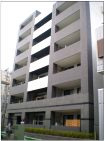 墨田区横川２丁目の賃貸マンションの外観パース