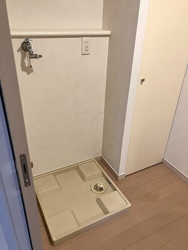 グランシティ上用賀の設備|洗濯機置場　※前回募集時2025年3月の写真