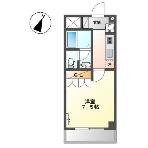 ソレイユ御幸の間取り