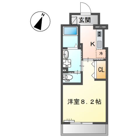ラヴィ・Ｋの間取り