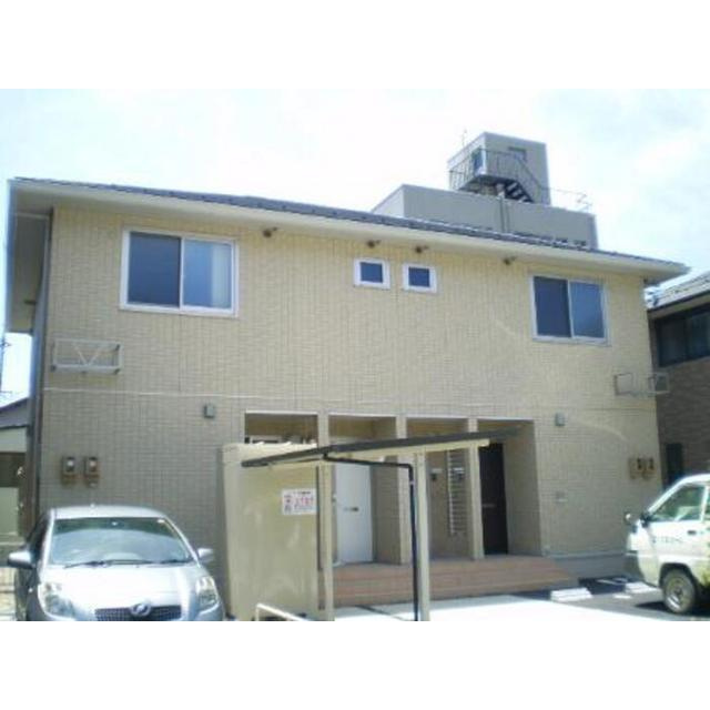 岐阜市織田塚町２丁目のアパートの外観