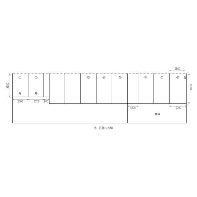 岐阜市加納本町８丁目の駐車場の内装