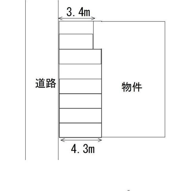 岐阜市西島町の住宅付店舗一部の外観