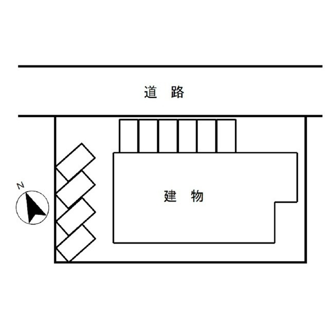 岐阜市北一色９丁目のアパートの外観